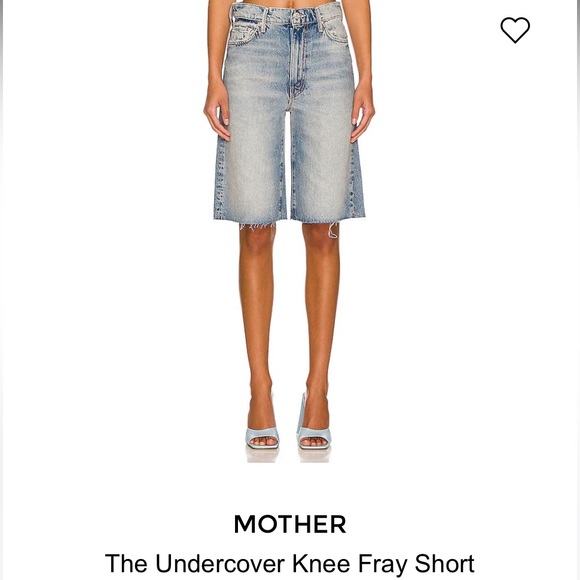 Mother undercover knee fray short the other side wash 23 - Picture 8 of 8